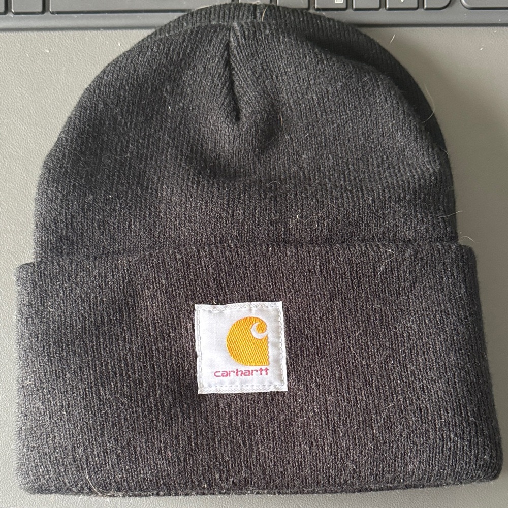 Carhartt Black Knit Beanie